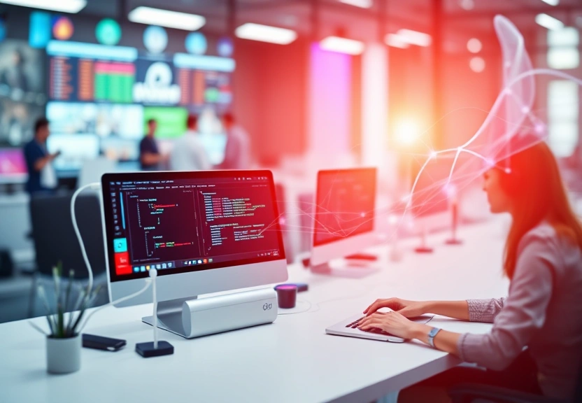 Representação visual: O Futuro do Full-Stack: Integração Contínua, Observabilidade e Microsserviços em 2025