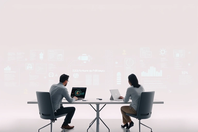 Conceitos visuais relacionados a O Futuro do Full-Stack: Integração Contínua, Observabilidade e Microsserviços em 2025