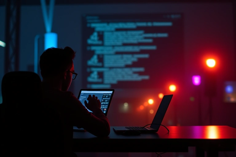 Conceitos visuais relacionados a A Revolução do “Vibe Coding”: Programação por Prompt de Texto em Debate
