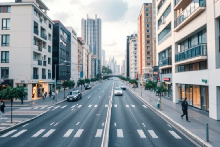 Conceitos visuais relacionados a Cidades Inteligentes: IoT e Automação Urbana para Melhorar a Qualidade de Vida