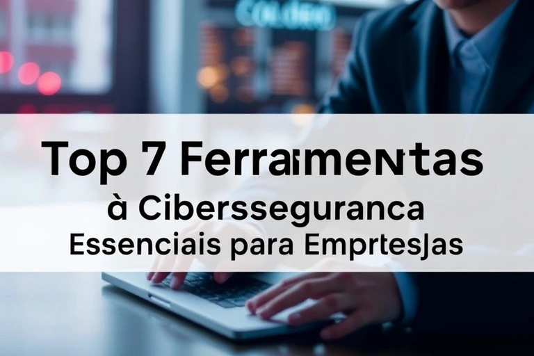Conceitos visuais relacionados a Top 7 Ferramentas de Cibersegurança Essenciais para Empresas